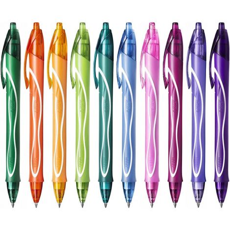 Długopis Bic Gelocity Dry 0.7mm szybkoschnący dla leworęcznych, Mix kol